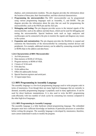 EMBEDDED SYSTEMS AND IOT lab manual for enginnering students | PDF