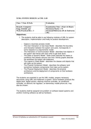 rtu cs branch syllabus | PDF