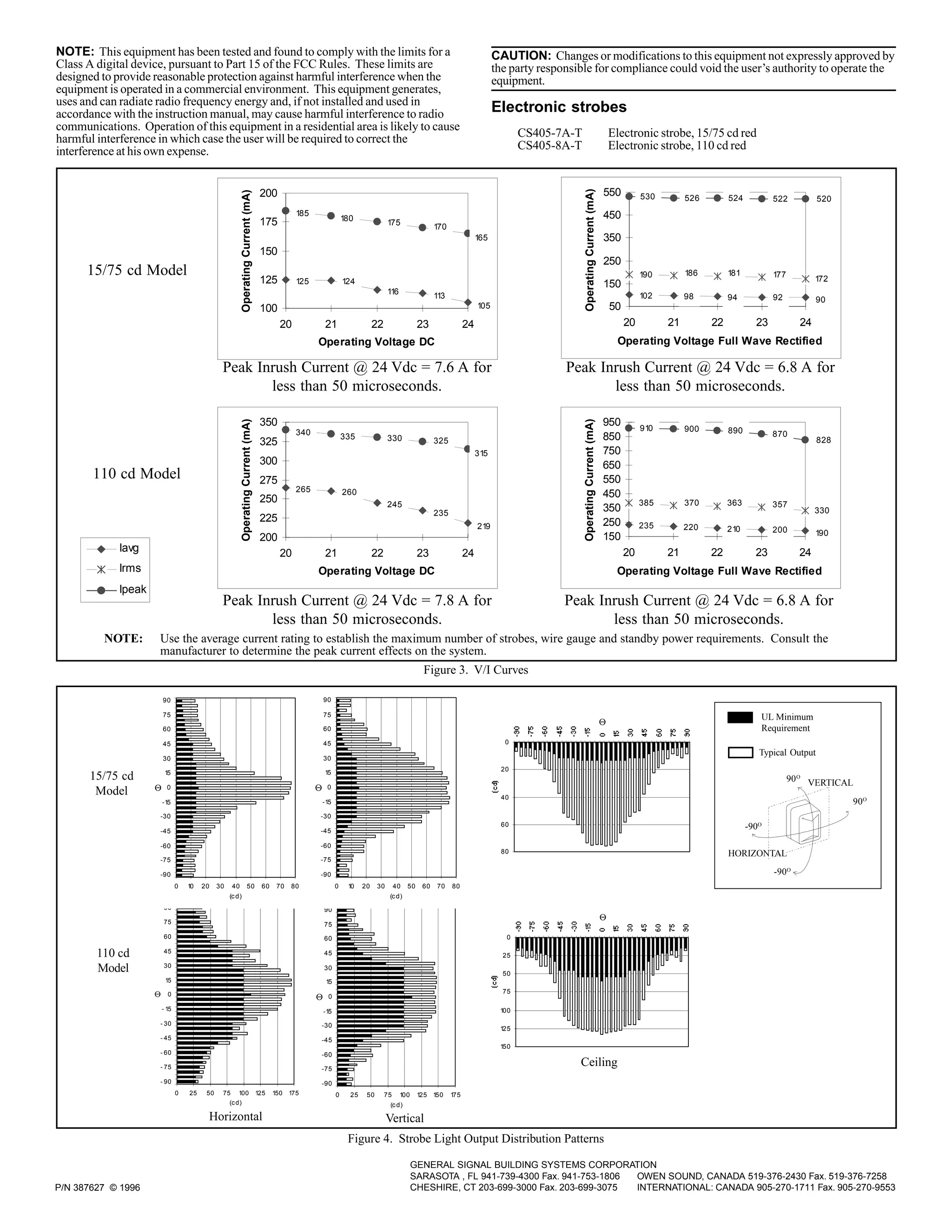 Edwards Signaling CS4057AT Installation Manual PDF