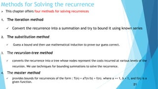 Iteration Method Recurrence T2311 - Ch 4_Part1.pptx