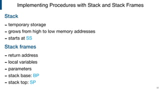 Compiler Construction | Lecture 12 | Virtual Machines | PDF