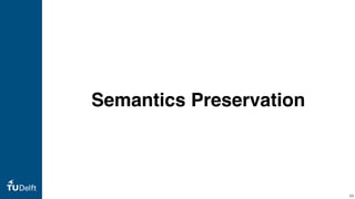 Semantics Preservation
55
 