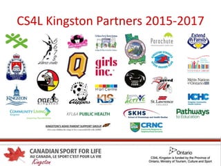 CS4L Kingston Partners 2015-2017
 