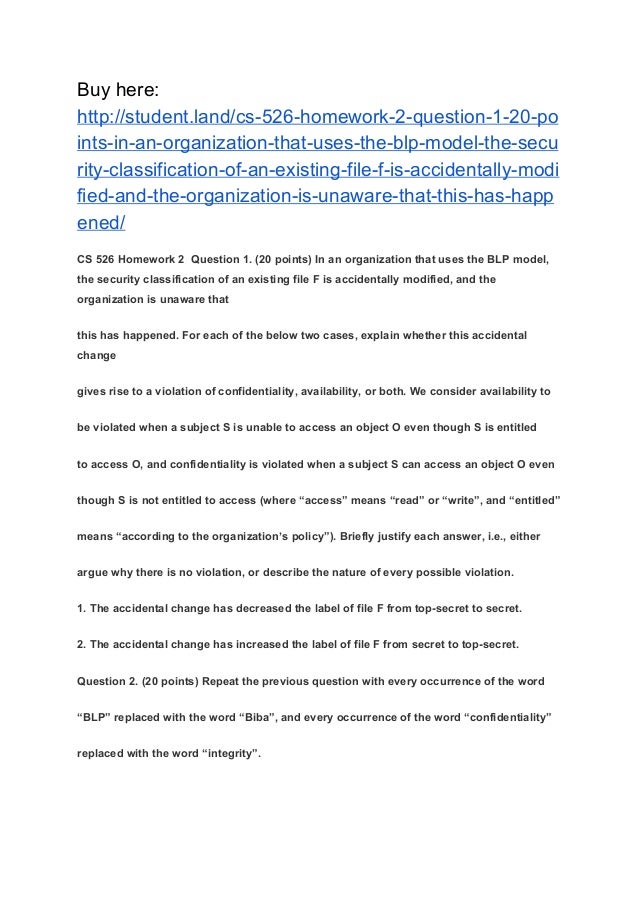 cs 450 homework 2 question 1 Cs 450/650 fundamentals of integrated computer security 1:00 - 2:15am @ pe 101: there will be extra questions in assignments and exams for cs 650 students. cs 450 homework 2 question 1 Cs 450/650 fundamentals of integrated computer security 1:00 - 2:15am @ pe 101: there will be extra questions in assignments and exams for cs 650 students.