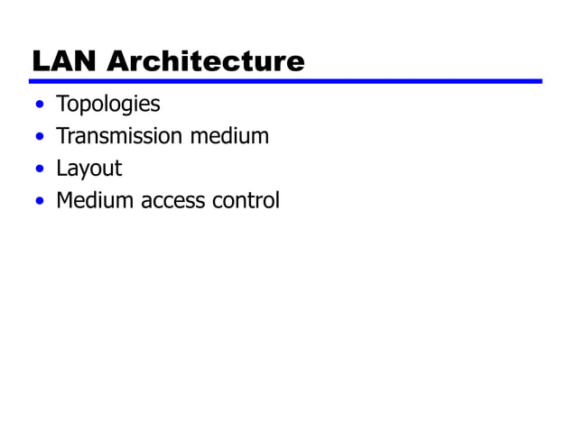 CS553_ST7_Ch15-LANOverview.ppt | Computer Networking | Computing