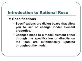CS554 � Introduction to Rational Rose | PPT