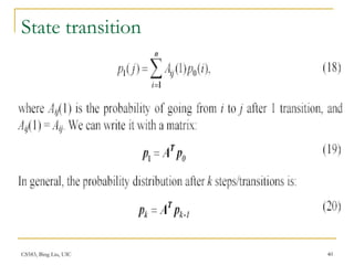 CS583, Bing Liu, UIC 40
State transition
 