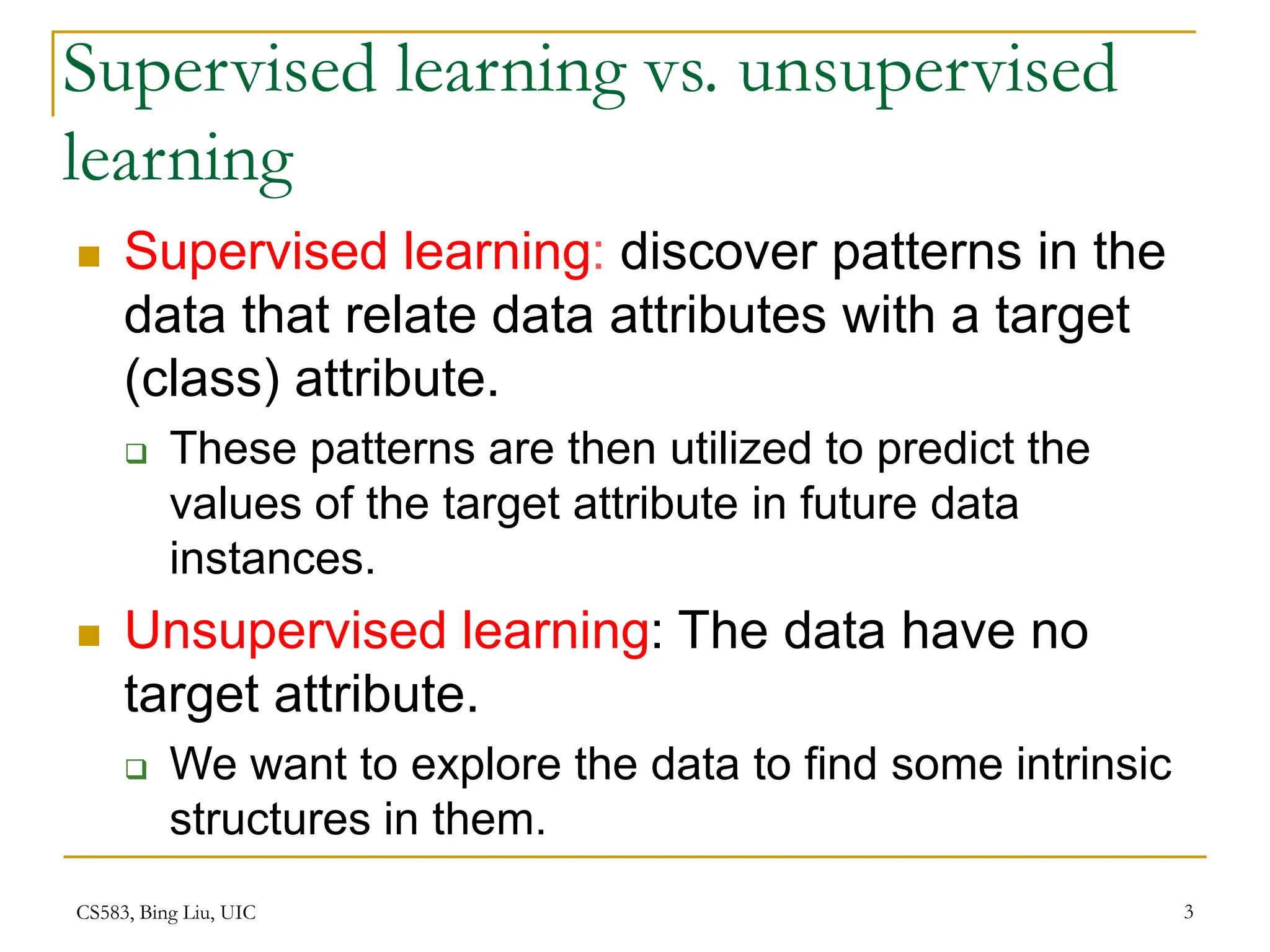 CS583-unsupervised-learning.ppt learning | PPT