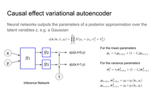 Causal Effect Inference with Deep Latent-Variable Models | PDF