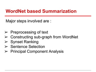 Document Summarization | PDF