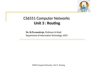 Computer Networks: Unit 3 Routing protocol.ppt