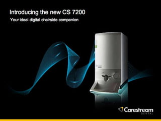 New Carestream CS7200 chairside intra oral x ray from 360 Visualise