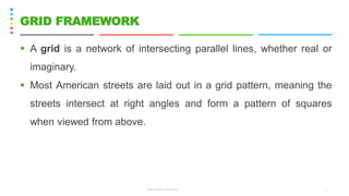 ▪ A grid is a network of intersecting parallel lines, whether real or
imaginary.
▪ Most American streets are laid out in a grid pattern, meaning the
streets intersect at right angles and form a pattern of squares
when viewed from above.
CS8078 GREEN COMPUTING 3
GRID FRAMEWORK
 