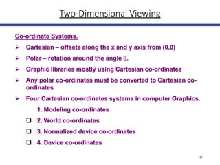 Cs8092 computer graphics and multimedia unit 2 | PPT
