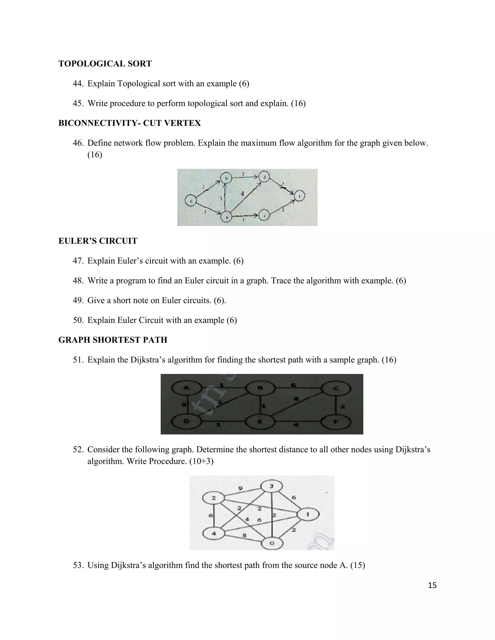 CS8391 Data Structures Part B Questions Anna University | DOC ...