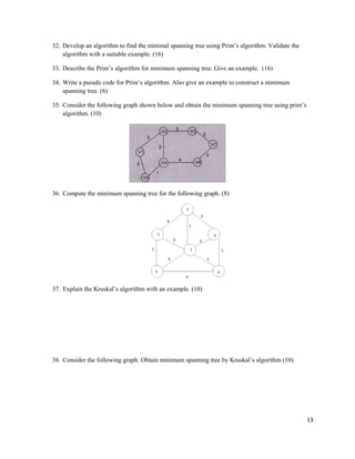 CS8391 Data Structures Part B Questions Anna University | DOC ...