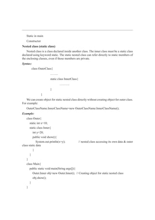 CS8392-OOPS-Printed-Notes-All-Units.pdf for students | PDF