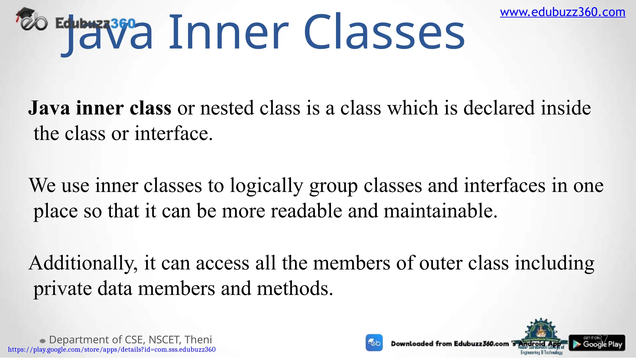 CS8392 OBJECT ORIENTED PROGRAMMING UNIT 3 NOTES.pptx
