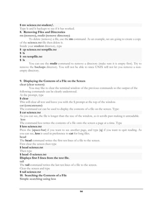 CS8461 Operating System Lab Manual S.Selvi | PDF