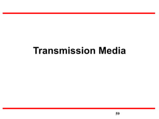 Transmission Media
59
 