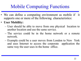 CS8601 MOBILE COMPUTING | PDF
