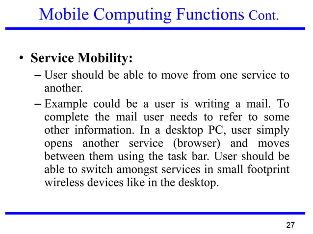 CS8601 MOBILE COMPUTING | PDF