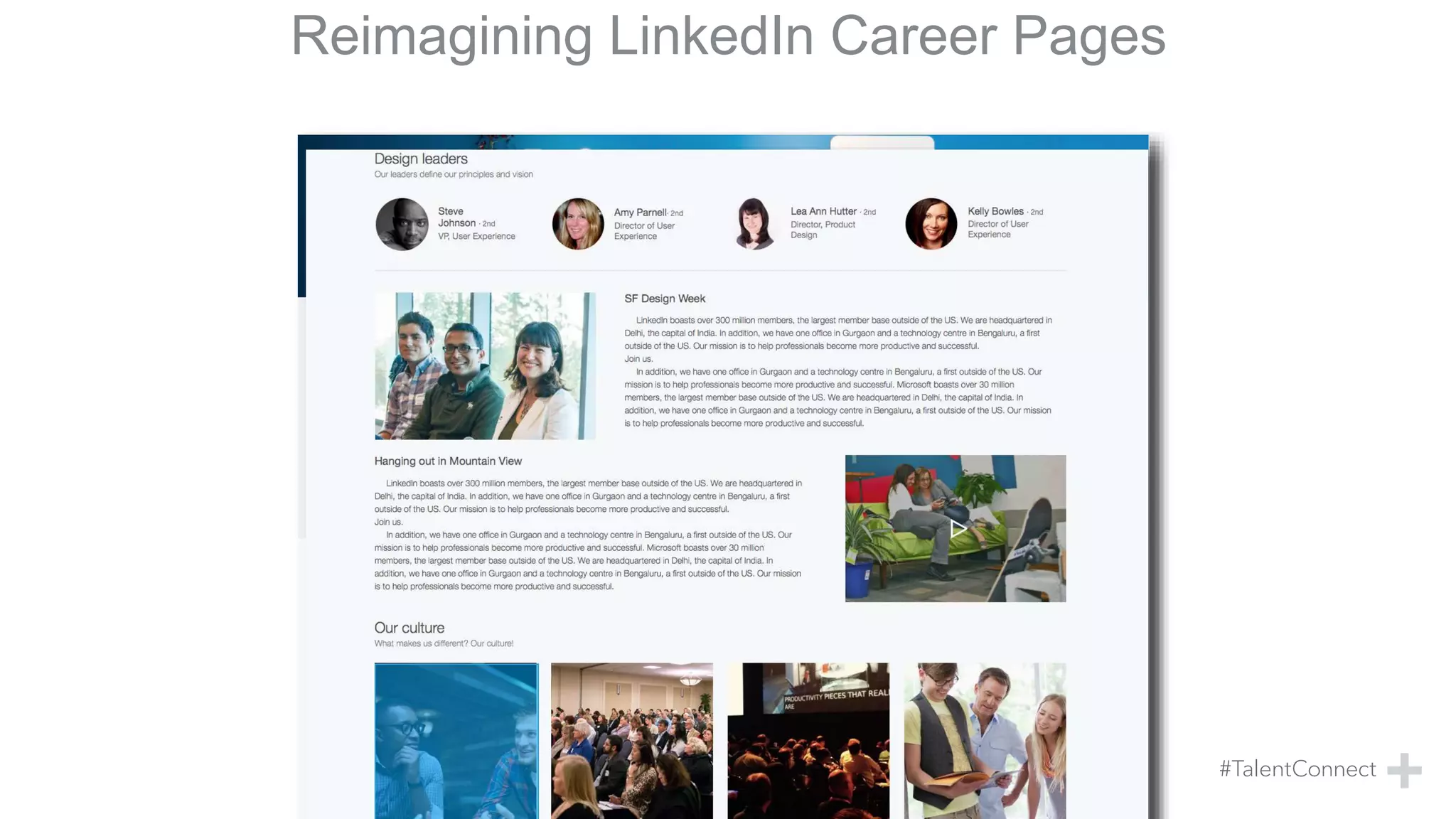 Reimagining LinkedIn Career Pages
 