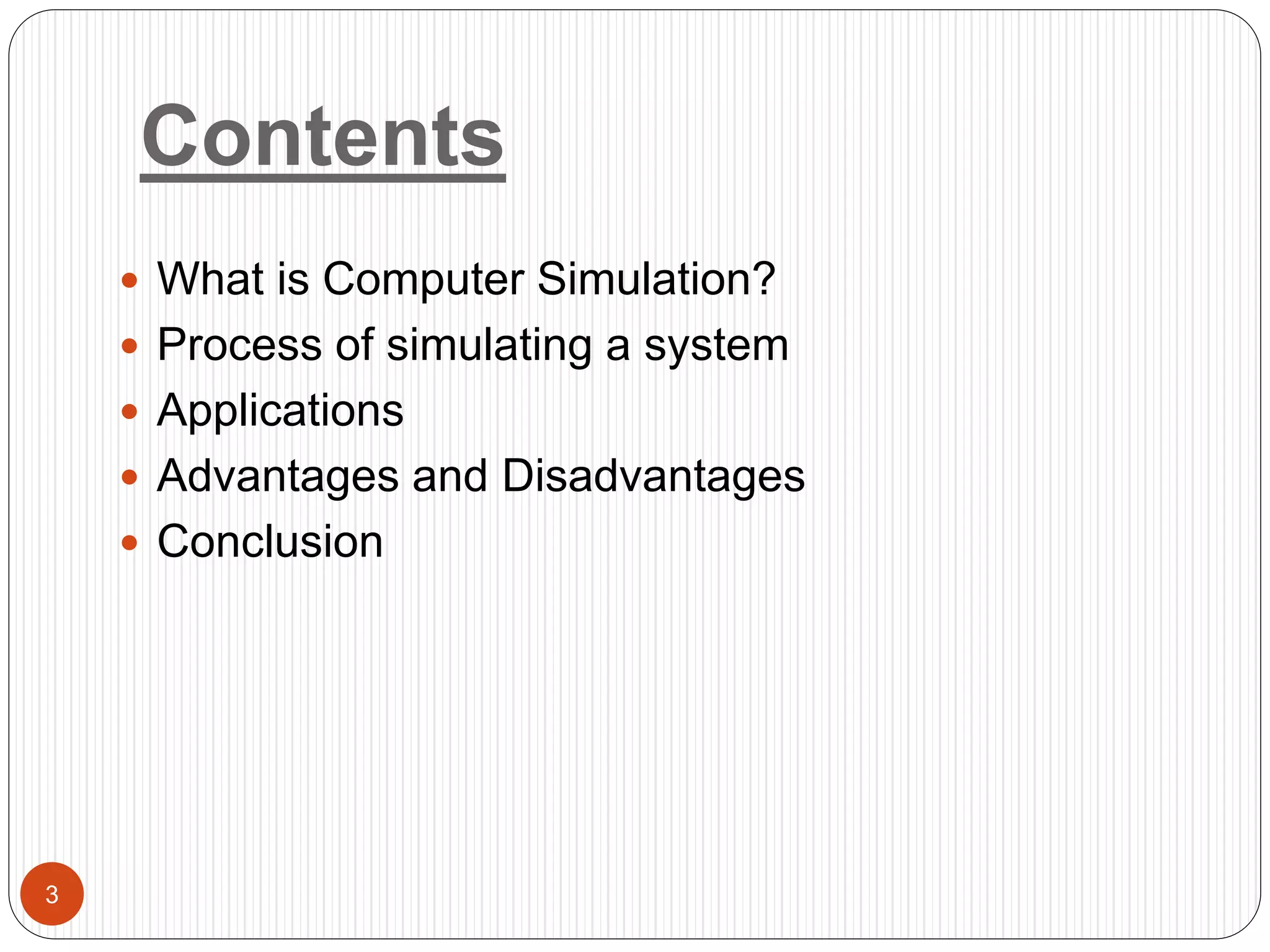 Computer Simulation And Modeling | PPTX