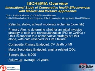 ISCHEMIA trial
 
