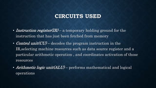 Ir Cpu Central Processing Unit (Instruction Circle) | PPTX