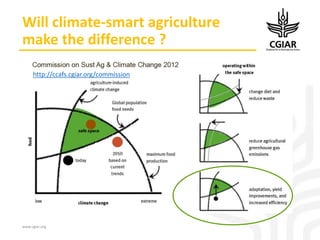 Climate Smart Agriculture - an opportunity for businesses | PPTX