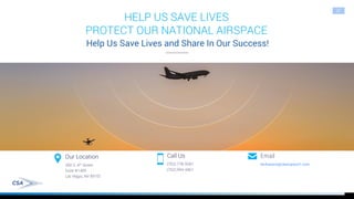 21
HELP US SAVE LIVES
PROTECT OUR NATIONAL AIRSPACE
Help Us Save Lives and Share In Our Success!
Our Location
300 S. 4th S...