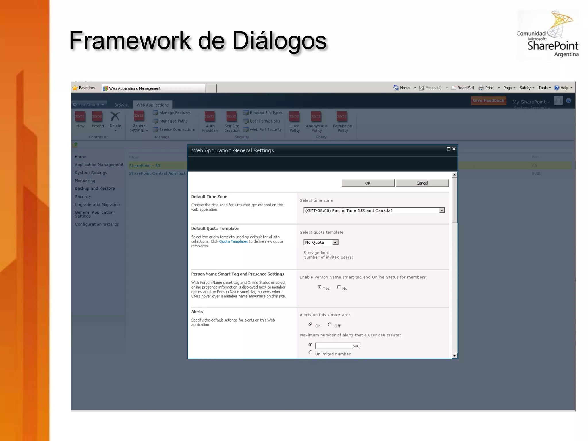 Framework de Diálogos
 