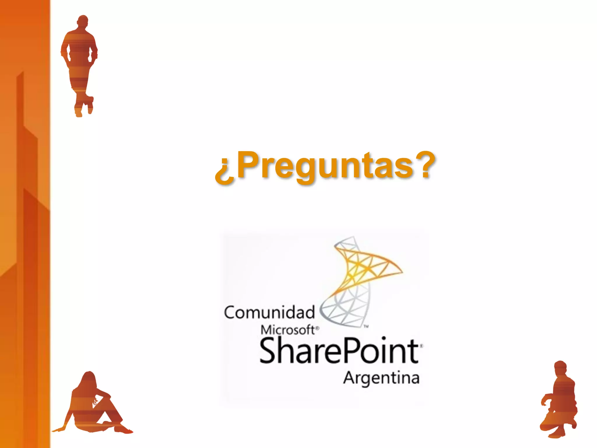 ¿Preguntas?
 