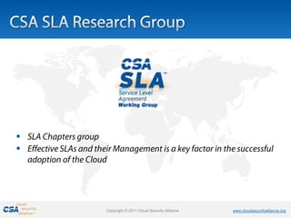 





    Copyright © 2011 Cloud Security Alliance   www.cloudsecurityalliance.org
 