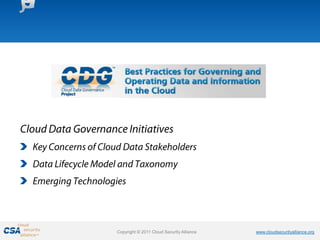 Copyright © 2011 Cloud Security Alliance   www.cloudsecurityalliance.org
 