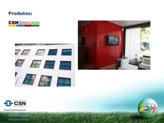 Produtos: Arena do Beira Rio Utilizações do Aço 