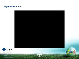 Agilidade CSN Início Utilizações do Aço 