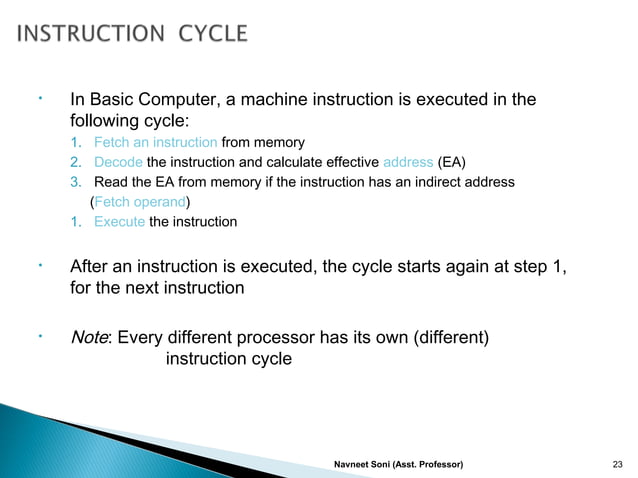 Computer Organization and Architecture. | PPT