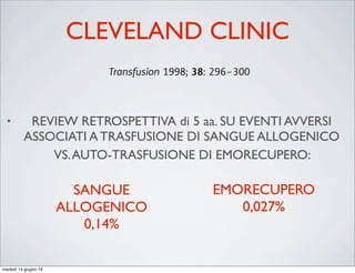 Cell Salvage in PBM | PDF