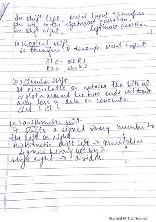CSA notes bca | PDF