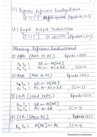 CSA notes bca | PDF