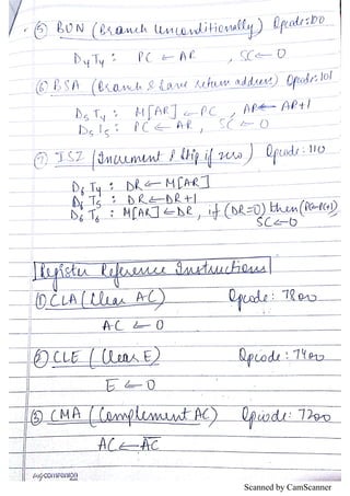 CSA notes bca | PDF