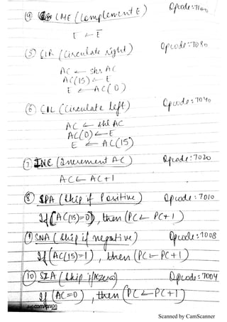 CSA notes bca | PDF
