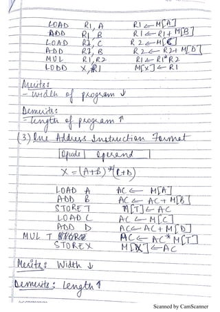 CSA notes bca | PDF