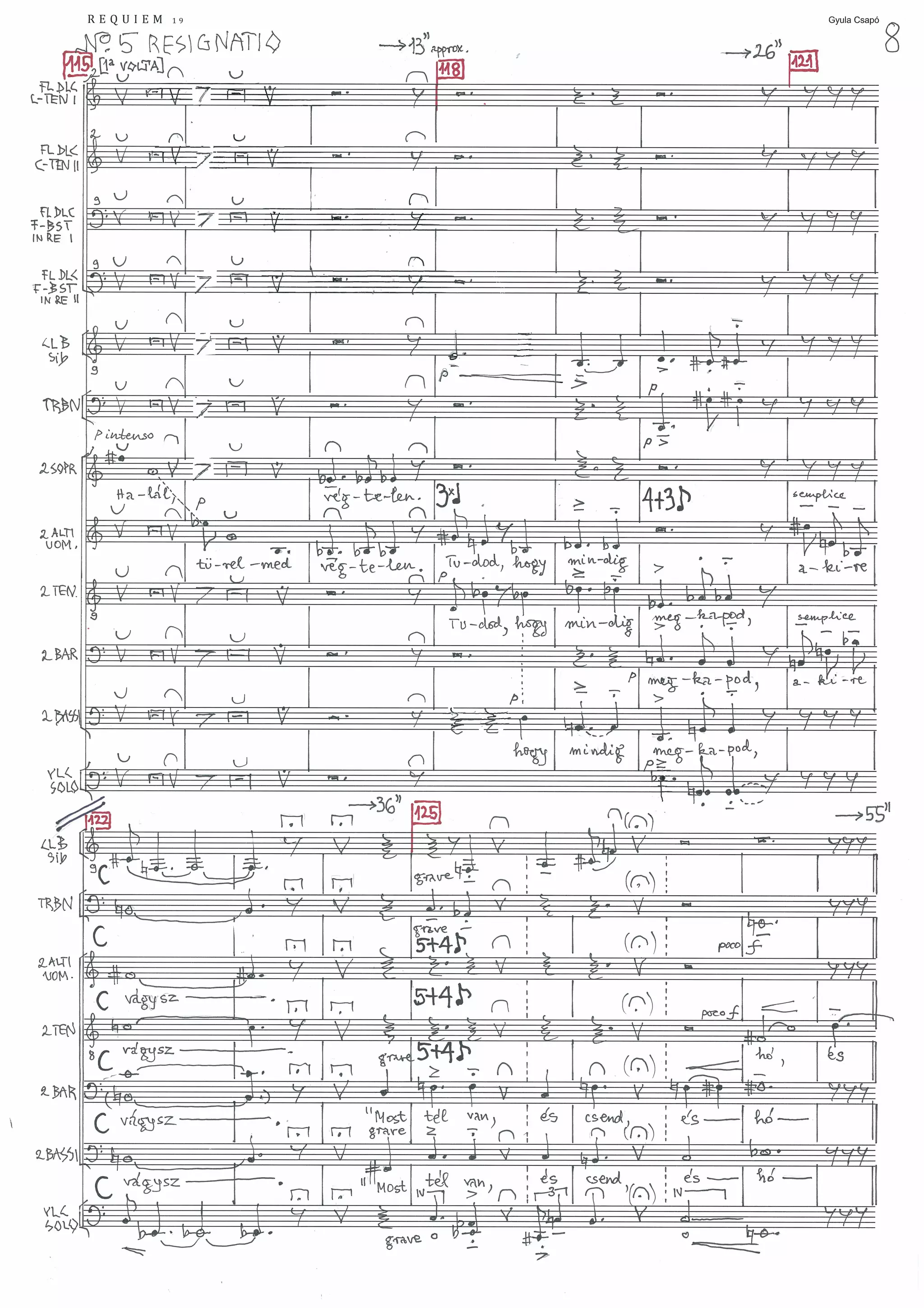Csapó Requiem final version