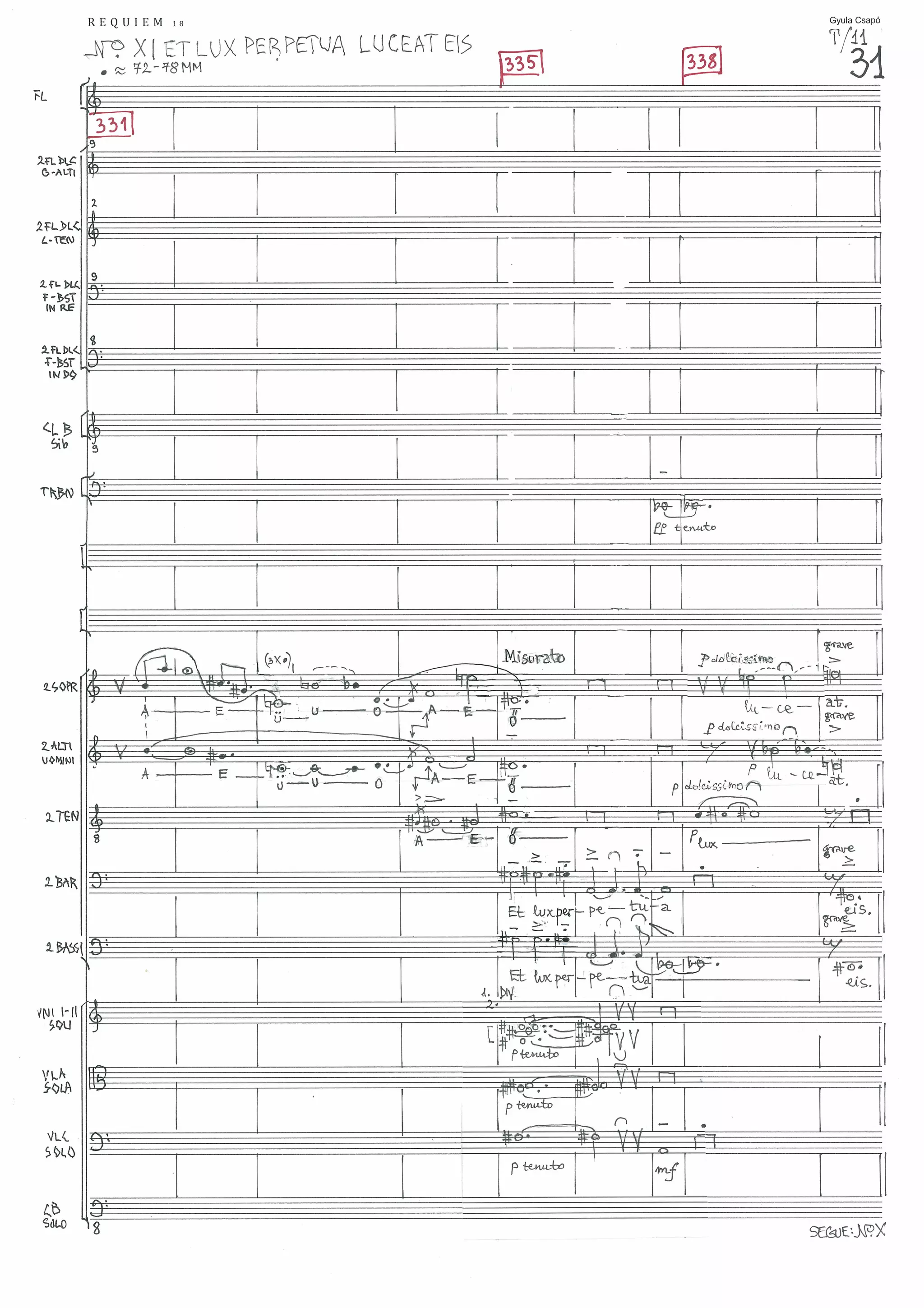 Csapó Requiem final version