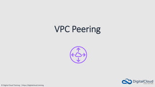 © Digital Cloud Training | https://digitalcloud.training
VPC Peering
 