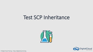 © Digital Cloud Training | https://digitalcloud.training
Test SCP Inheritance
 