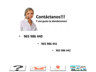 • 965 986 440
• 965 986 441
• 965 986 442
 